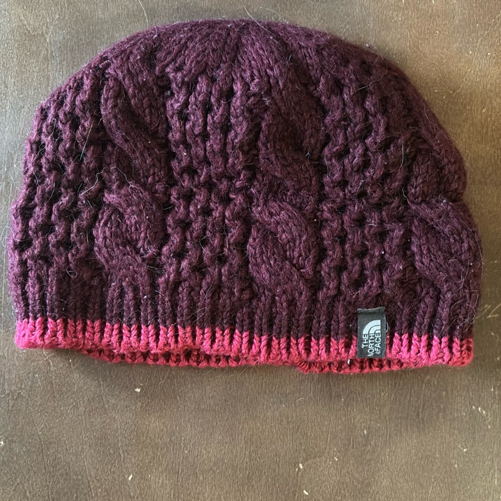 The North Face Red Bennie- One size fits all